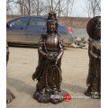 casting bronze guan yin sculpture for home decor